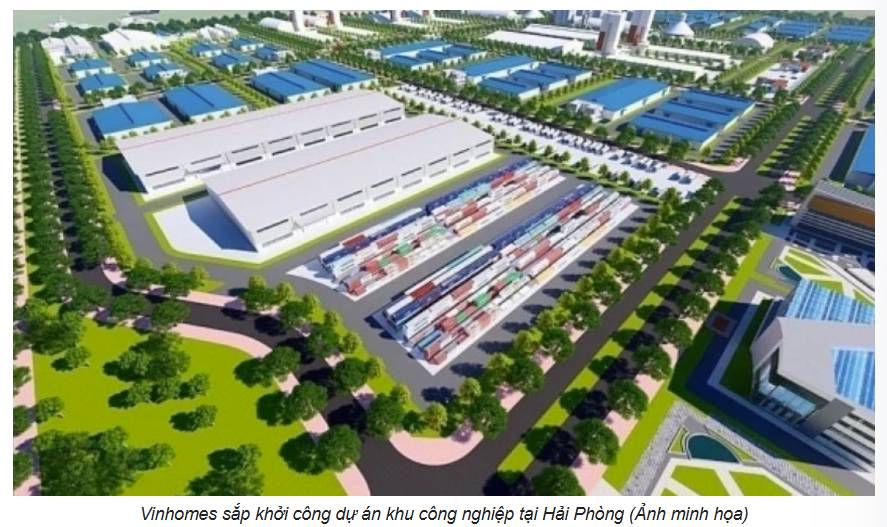 Vinhomes sắp khởi công khu công nghiệp hơn 2.200 tỷ đồng tại Hải Phòng