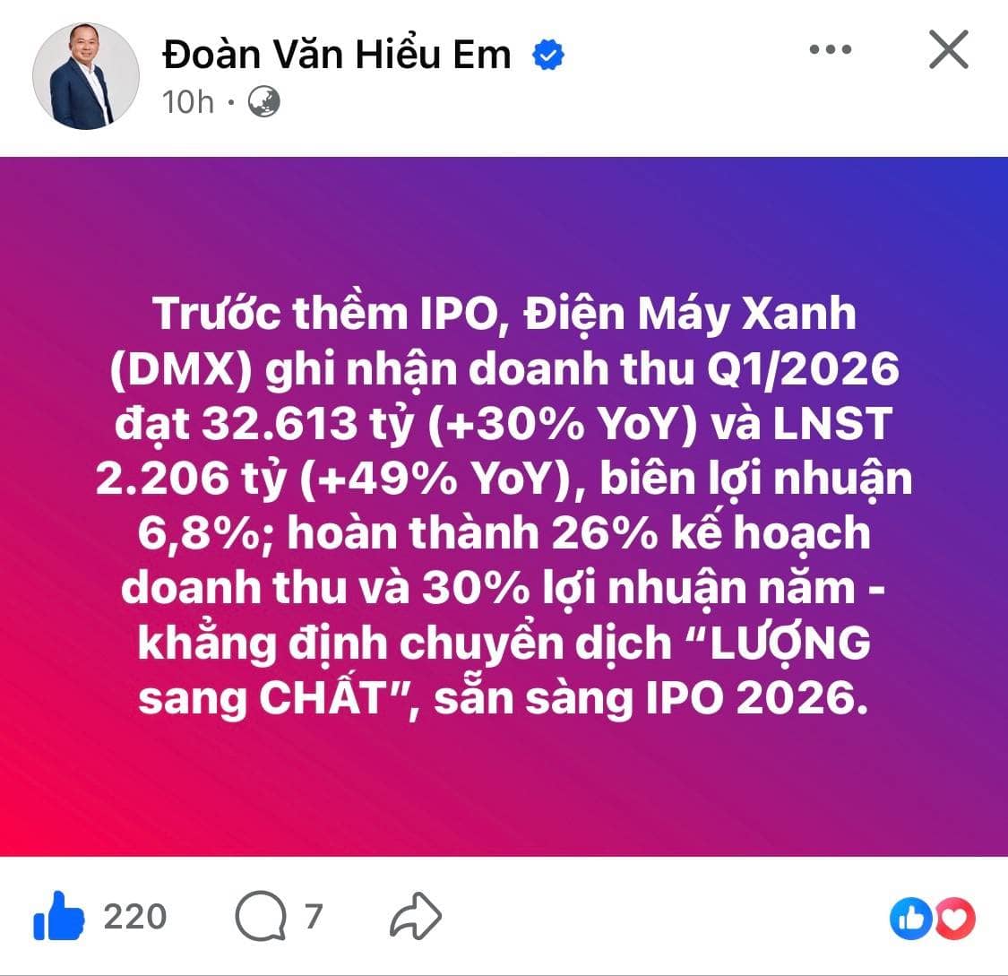 DMX - LNST Quý 1 tăng 45% nhờ giành thêm thị phần và tăng trưởng dựa trên giá trị