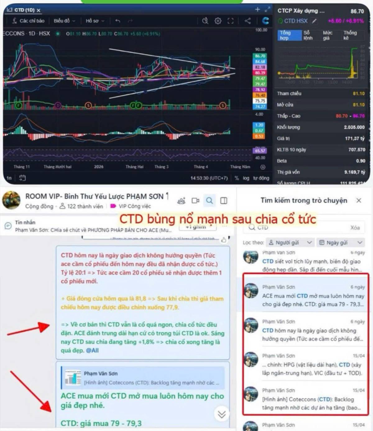 Xây dựng CTD - bất động sản NVL: cặp song sát mạnh mẽ