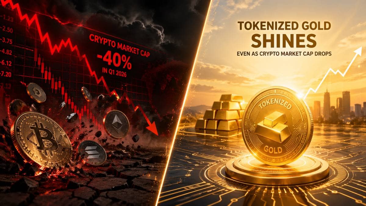 Vàng “token hóa” bứt phá giữa mùa đông crypto: Dòng tiền tìm về tài sản số gắn với giá trị thực