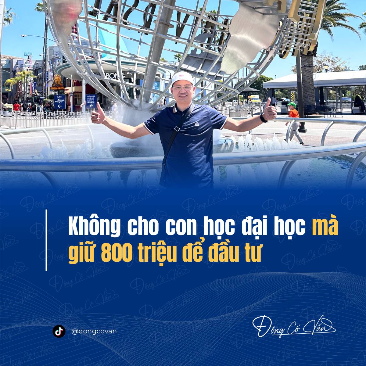 “Tôi không cho con học đại học… mà giữ 800 triệu để đầu tư.”