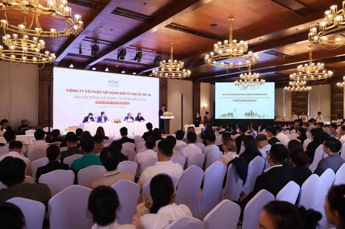 ĐHĐCĐ THƯỜNG NIÊN NĂM 2026 NOVALAND: KIỆN TOÀN BỘ MÁY QUẢN TRỊ, NỖ LỰC PHỤC HỒI – PHÁT TRIỂN BỀN...