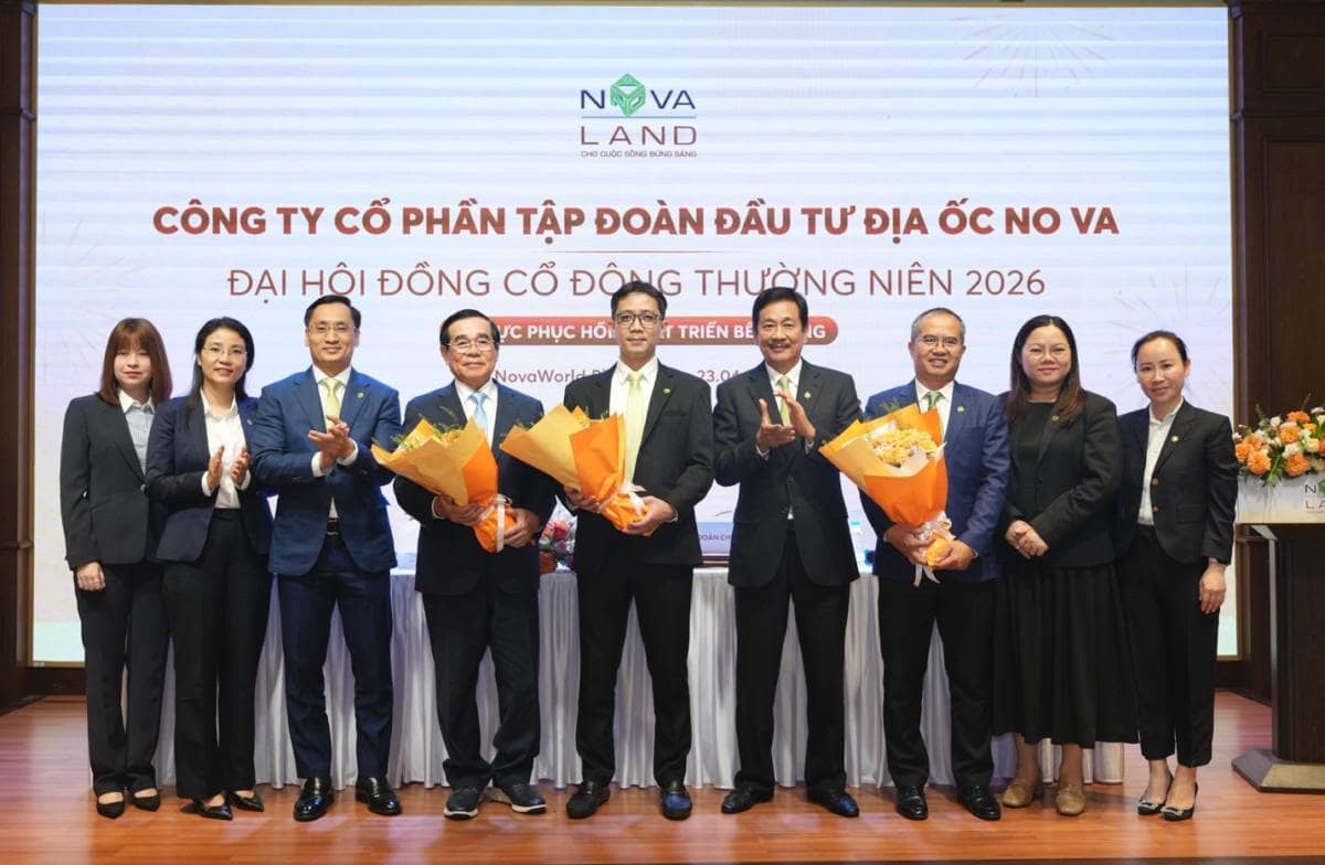 ĐHĐCĐ THƯỜNG NIÊN NĂM 2026 NOVALAND: KIỆN TOÀN BỘ MÁY QUẢN TRỊ, NỖ LỰC PHỤC HỒI – PHÁT TRIỂN BỀN...