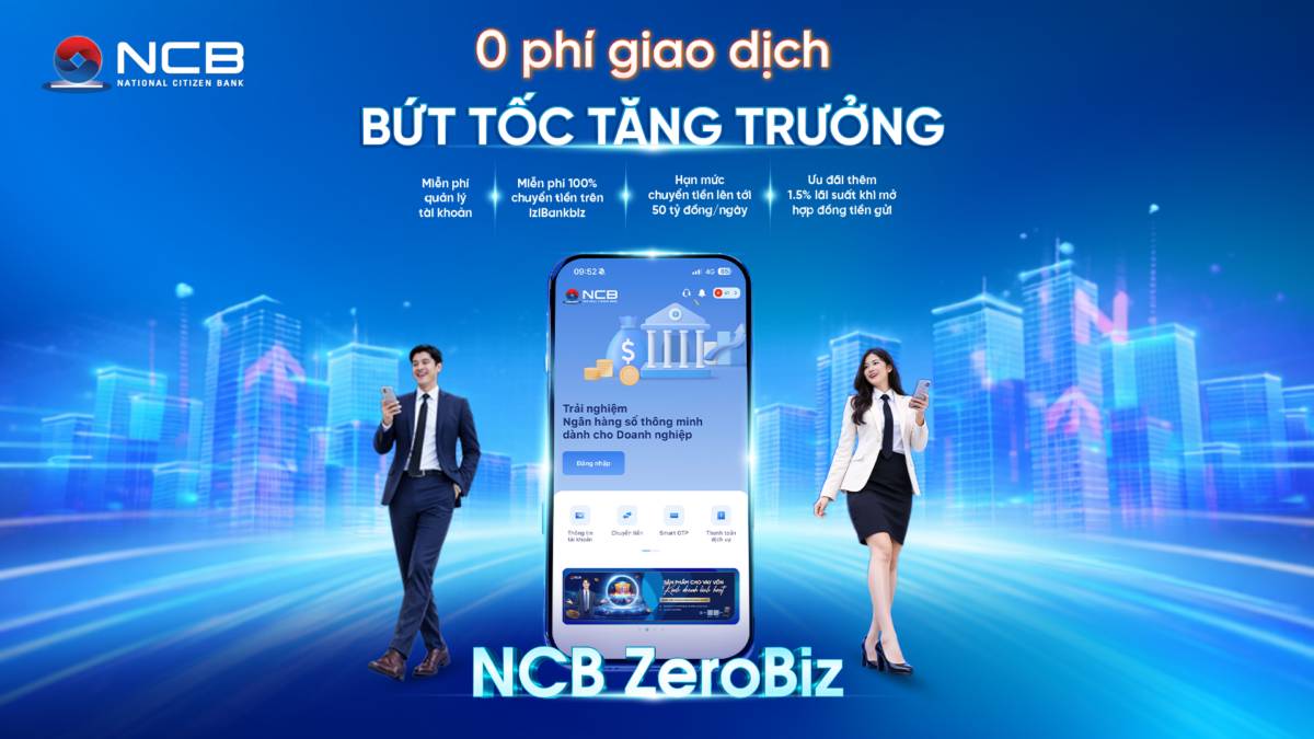 NCB ra mắt bộ giải pháp giúp doanh nghiệp vừa và nhỏ tối ưu vận hành, chủ động dòng tiền 