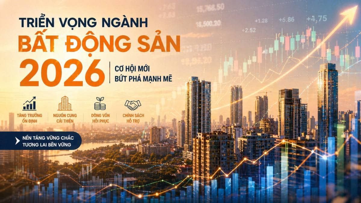 Bất động sản 2026: chu kỳ mới khởi động – phục hồi trong sự phân hóa khốc liệt