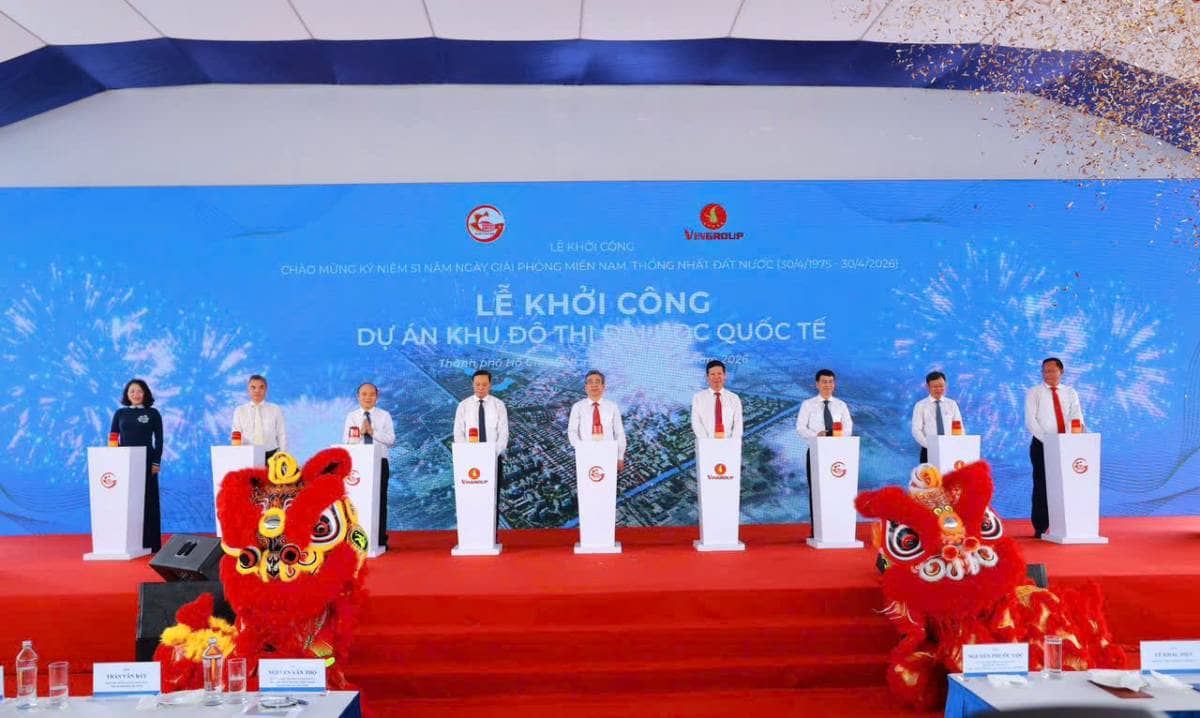 Vingroup khởi công dự án đô thị đại học quốc tế – Thành phố công viên tri thức đẳng cấp hàng đầu Châu Á