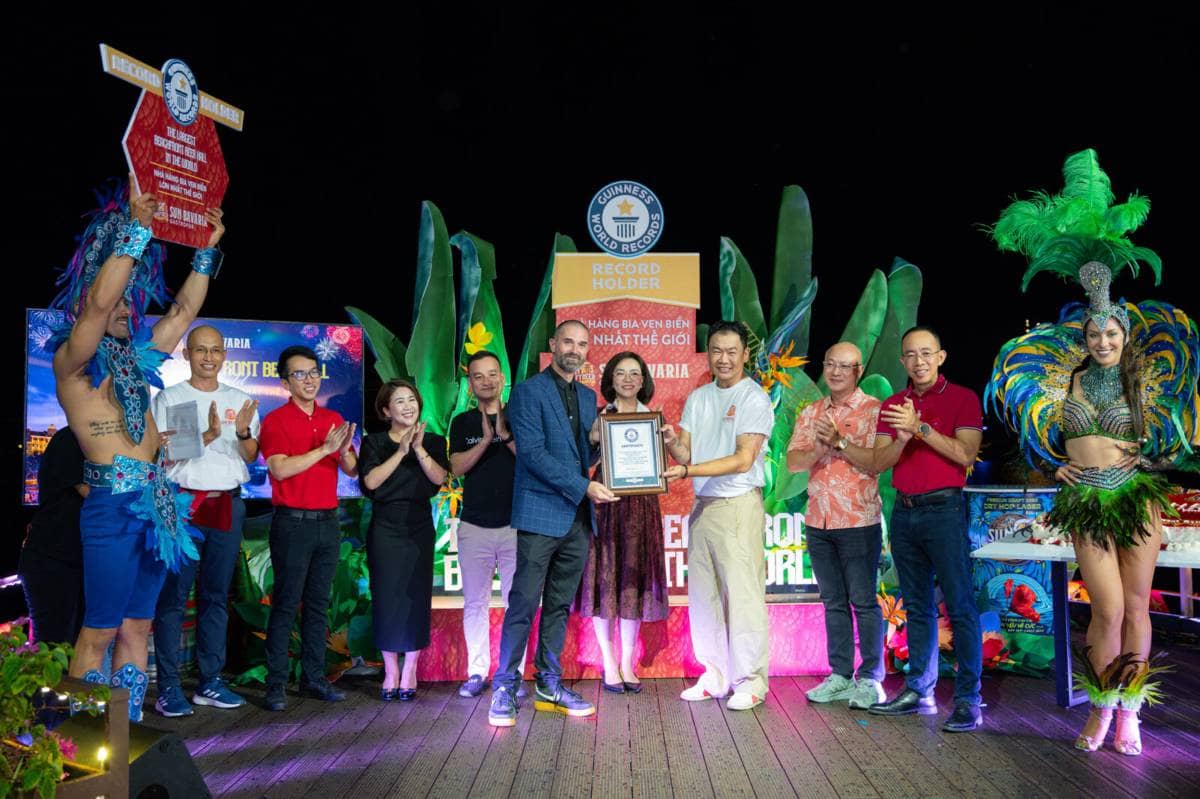 Sun Group mang kỷ lục Guinness thứ 3 về Phú Quốc: Nhà hàng bia bên biển lớn nhất thế giới Sun Bavaria GastroPub với 5.000 chỗ ngồi