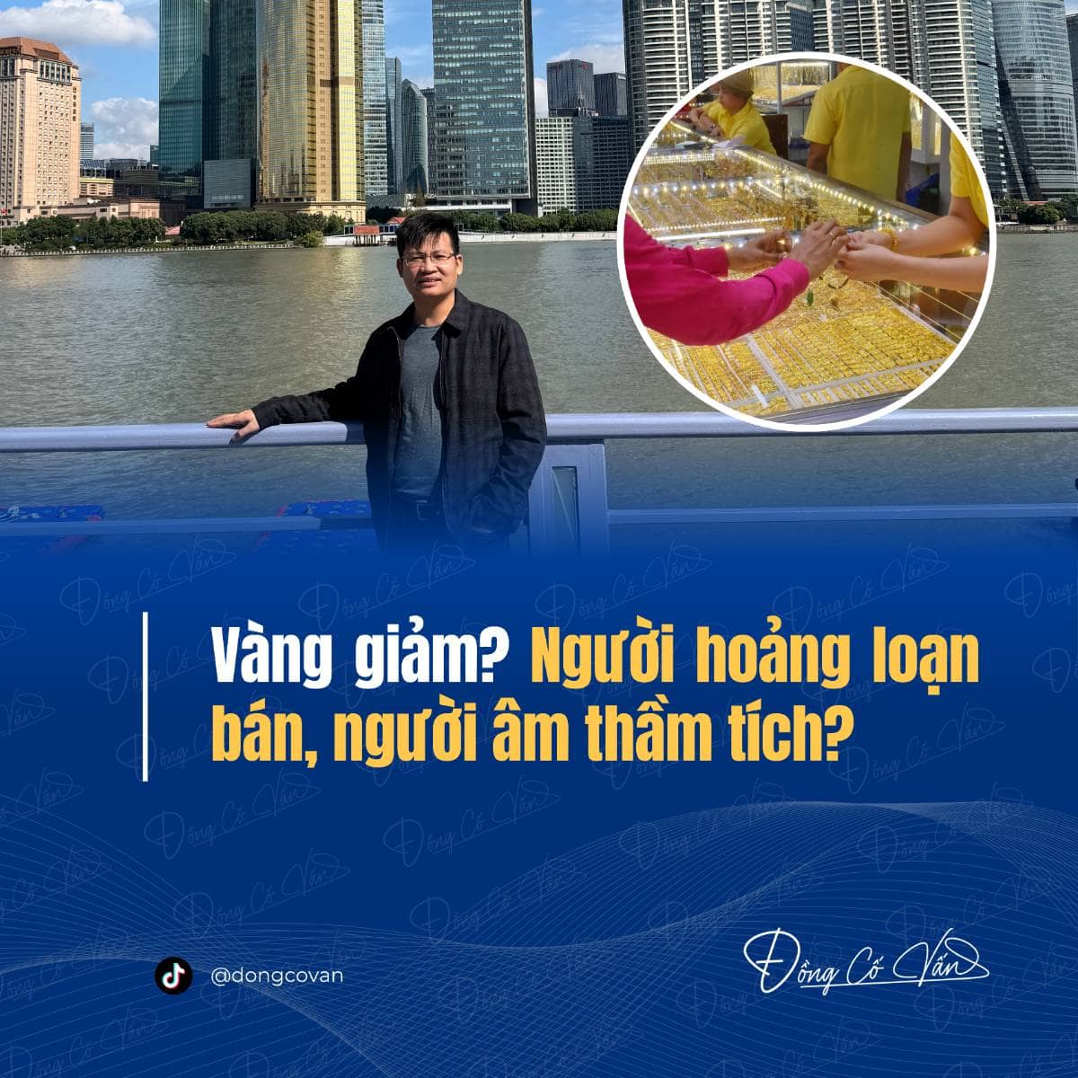Vàng giảm – người hoảng loạn bán, người âm thầm tích: ai mới đang đi đúng?