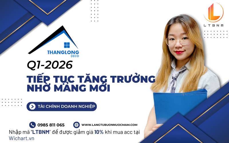 TLD Q1-2026: Tiếp tục tăng trưởng nhờ mảng mới