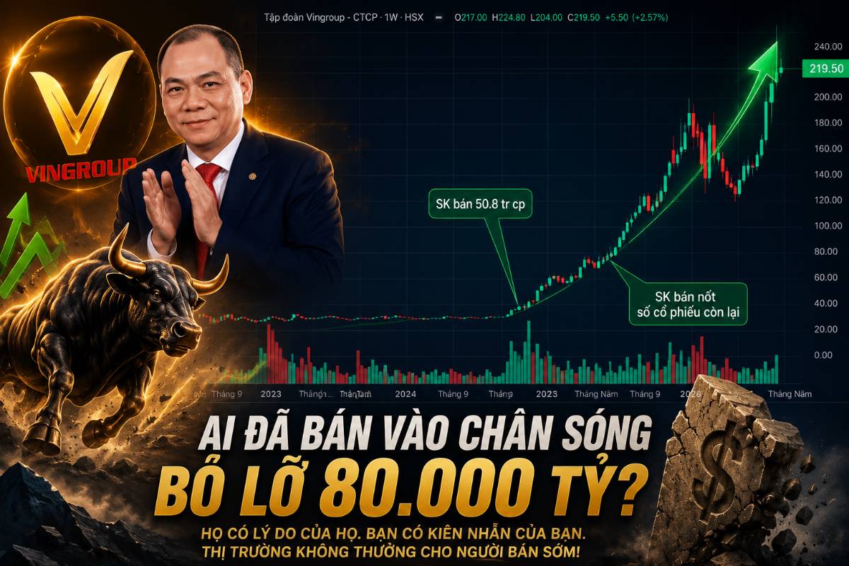 VIC – Bán sớm không sai...nhưng bỏ lỡ mới là cái giá đắt nhất
