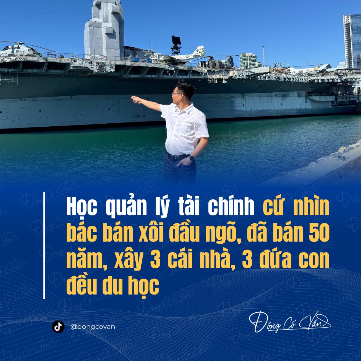“Muốn học quản lý tiền, đừng nhìn CEO… hãy nhìn bác bán xôi đầu ngõ”