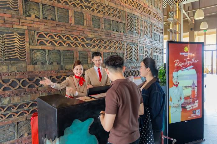 Quyền lợi đặc biệt: hành khách Sun PhuQuoc Airways được check-in chuyến bay ngay tại khách sạn