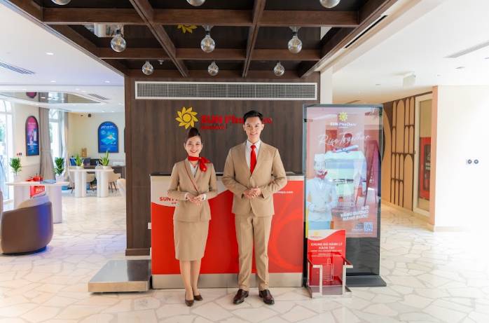 Quyền lợi đặc biệt: hành khách Sun PhuQuoc Airways được check-in chuyến bay ngay tại khách sạn