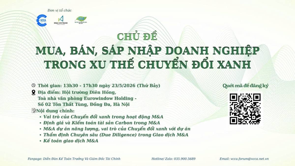 M&A SHARING 23.05.2026 - CẦU NỐI TRI THỨC – ĐỘNG LỰC TĂNG TRƯỞNG. ---. M&A SHARING với tiêu chí CẦU  ...
