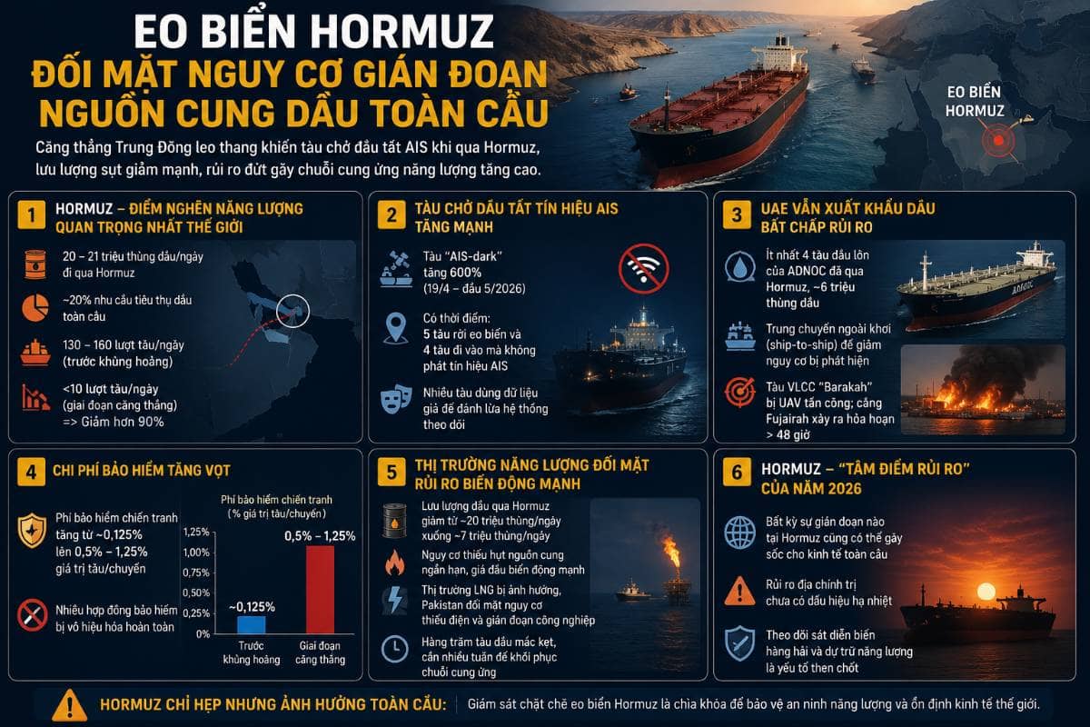 EO BIỂN HORMUZ ĐỐI MẶT NGUY CƠ GIÁN ĐOẠN NGUỒN CUNG DẦU TOÀN CẦU. Căng thẳng địa chính trị tại Trung  ...