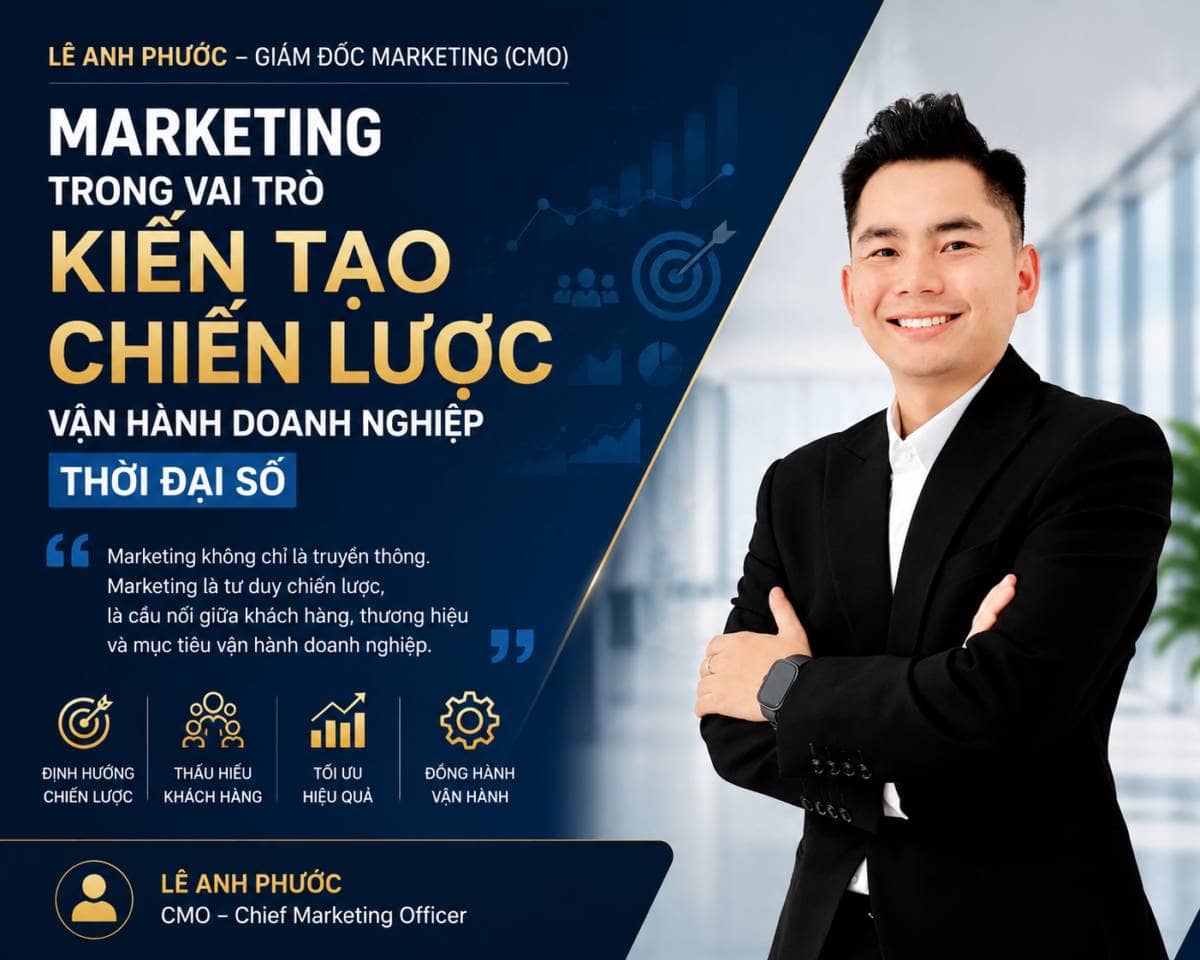 Rất nhiều doanh nghiệp hiện nay vẫn nghĩ Marketing chỉ là chạy quảng cáo…