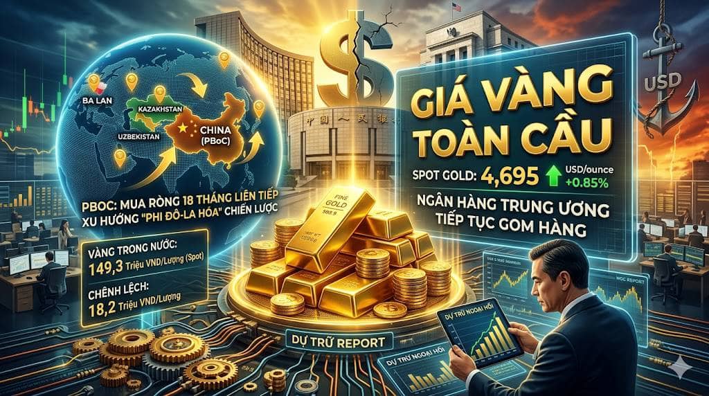 Vàng chững lại trong ngắn hạn: Cơ hội "tích sản" hay dấu hiệu hạ nhiệt?