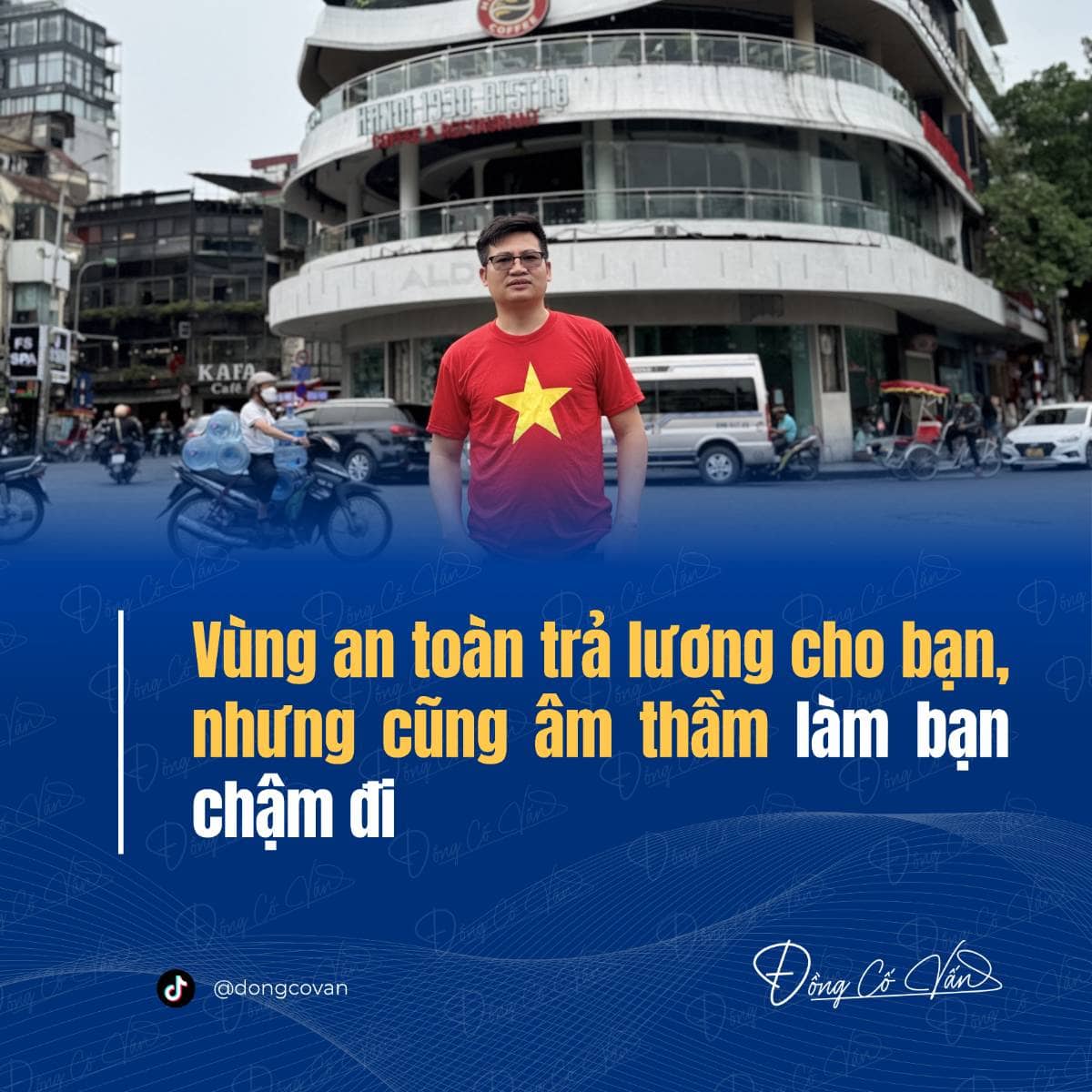 Vùng an toàn trả lương cho bạn, nhưng cũng âm thầm làm bạn chậm đi