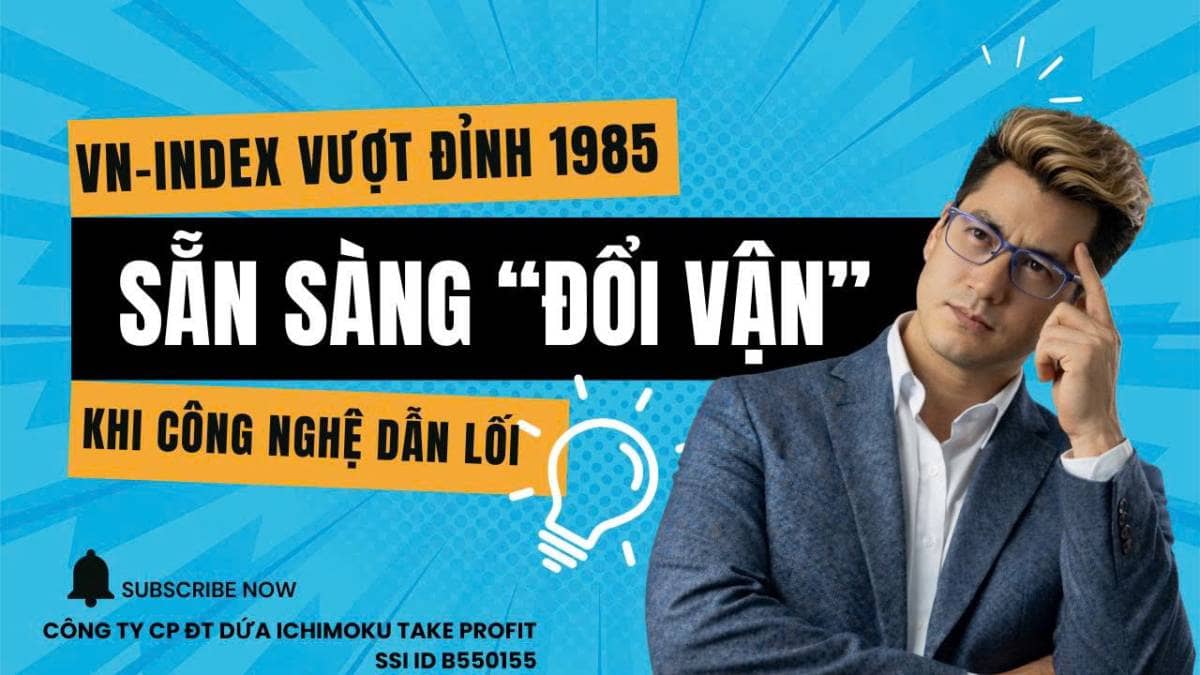 Chứng khoán hôm nay: Công nghệ Robot dẫn lối, VN-Index vượt đỉnh 1985 sẵn sàng "đổi vận" VIC, VHM, BID