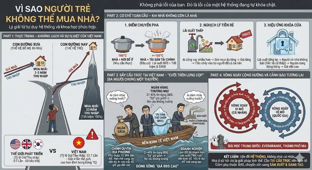 GDP tăng trưởng, thu nhập bình quân tăng, liệu giới trẻ có dễ sở hữu nhà ở?