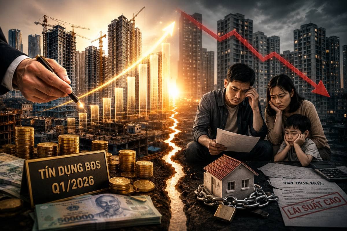 Bơm tín dụng bất động sản mạnh nhất nhiều năm nhưng người dẫn vẫn không dám mua nhà?