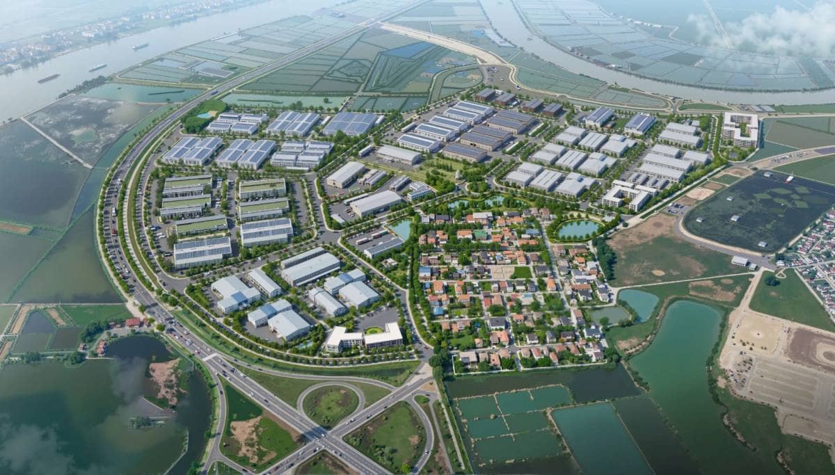 Vinhomes khởi công dự án đầu tư phát triển kết cấu hạ tầng khu công nghiệp Nam Tràng Cát