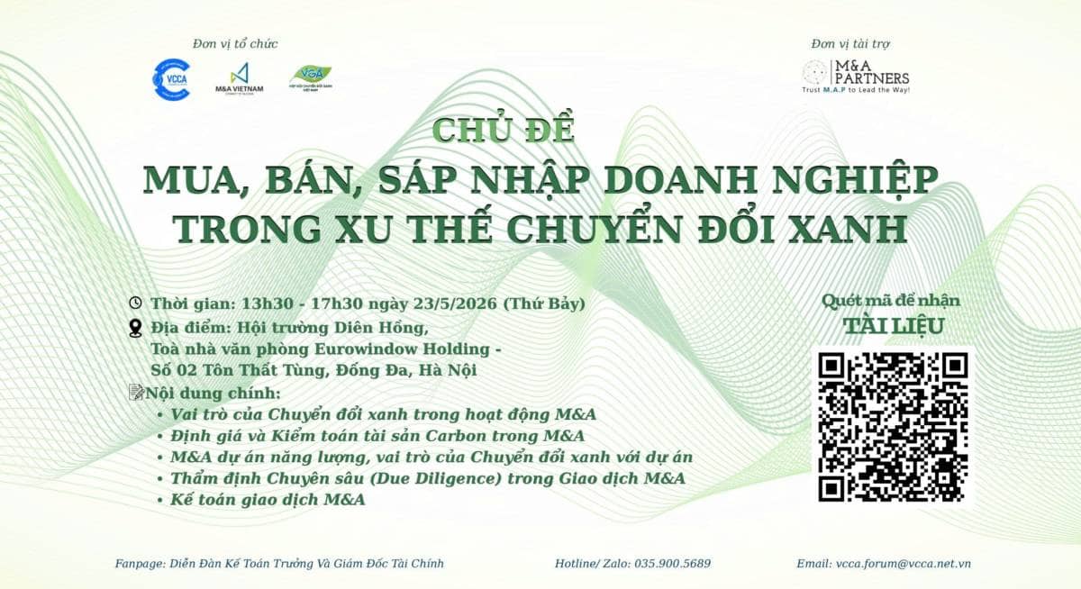 M&A SHARING 23.05.2026 - CẦU NỐI TRI THỨC – ĐỘNG LỰC TĂNG TRƯỞNG. ---. M&A SHARING với tiêu chí CẦU  ...