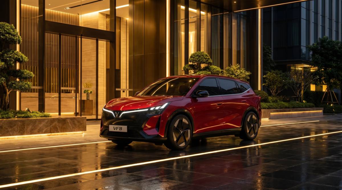 VinFast ra mắt VF 8 thế hệ mới - Nâng cấp trải nghiệm toàn diện cho người dùng