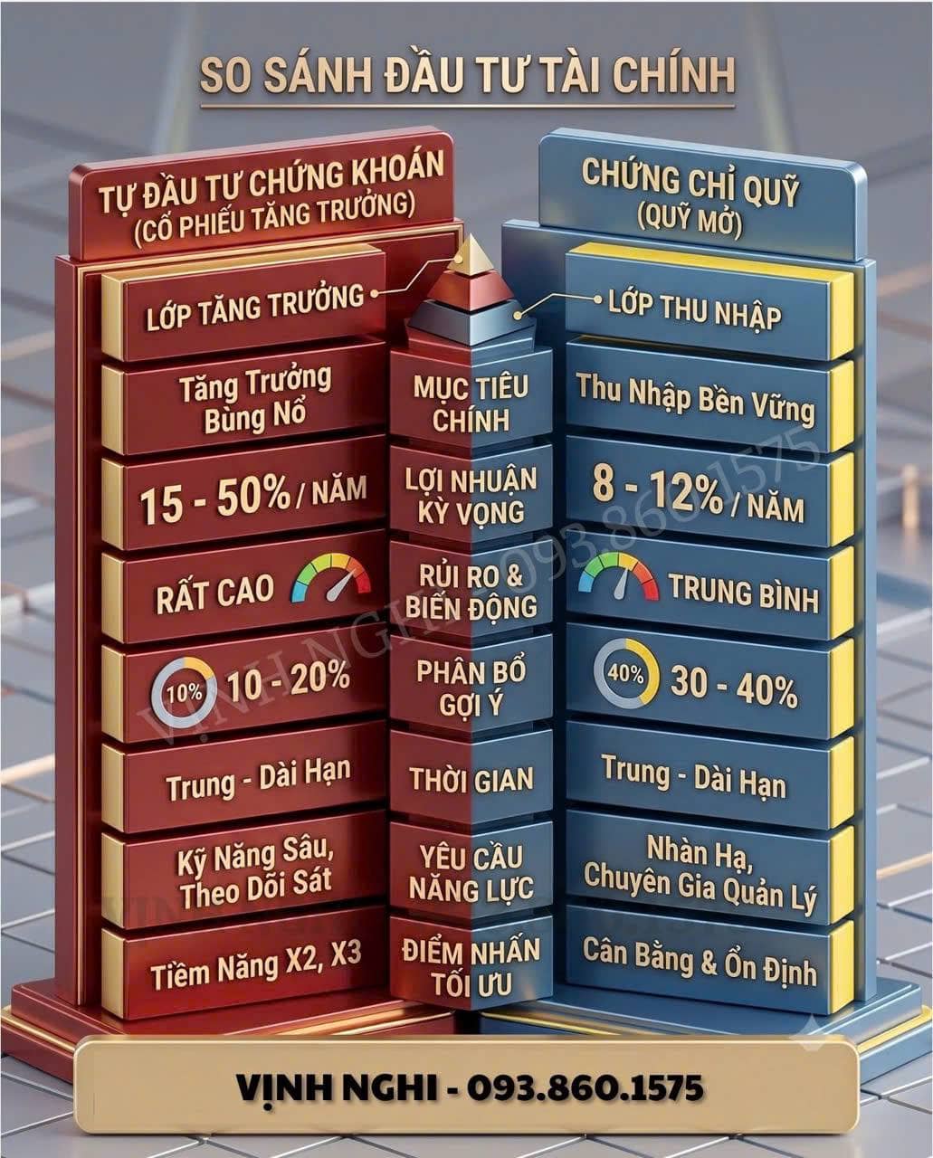 Chuyện đầu tư: Bạn hợp với Cổ phiếu hay Chứng chỉ quỹ?
