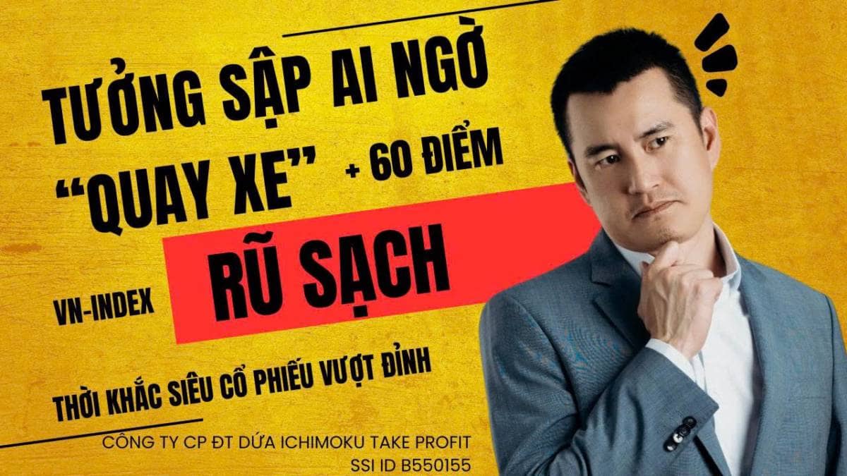 Chứng khoán hôm nay: Tưởng sập ai ngờ quay xe tăng 60 điểm, VN-Index rũ sạch siêu cổ phiếu vượt đỉnh
