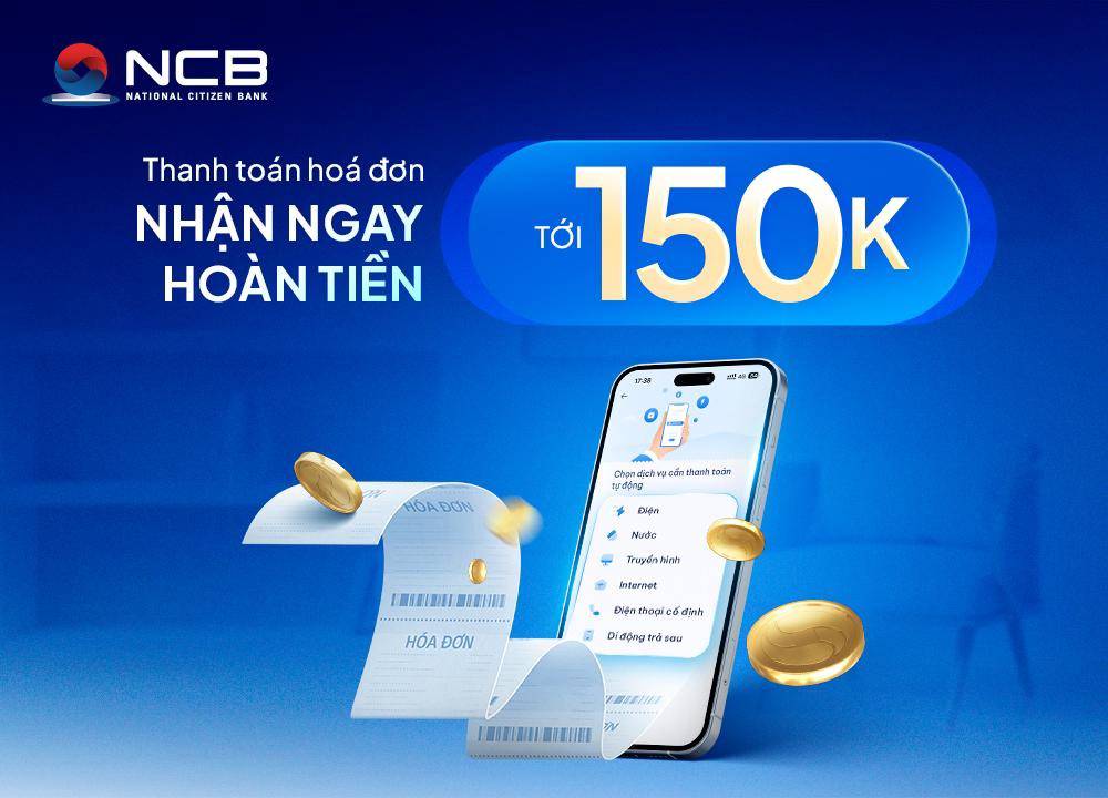 Thanh toán thông minh thời số hóa cùng “ngân hàng bỏ túi” NCB iziMobile 