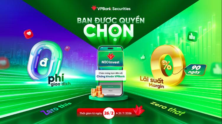 Đón sinh nhật 4 tuổi, VPBankS “chơi lớn” với loạt ưu đãi hỗ trợ nhà đầu tư 