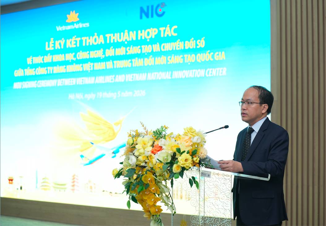 Vietnam Airlines ký kết hợp tác với Trung tâm Đổi mới sáng tạo Quốc gia: Thúc đẩy khoa học, công nghệ, đổi mới sáng tạo và chuyển đổi số 