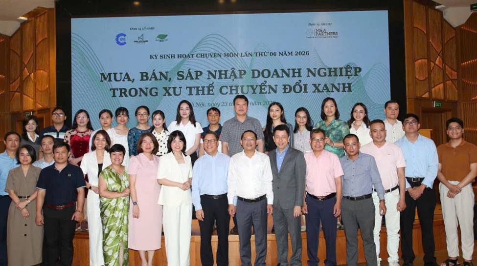 M&A VIETNAM HỢP TÁC CÙNG VCCA. ---. Ngày 23/05/2026, Ban Kết nối và Xúc tiến đầu tư M&A VIETNAM – Cộng  ...