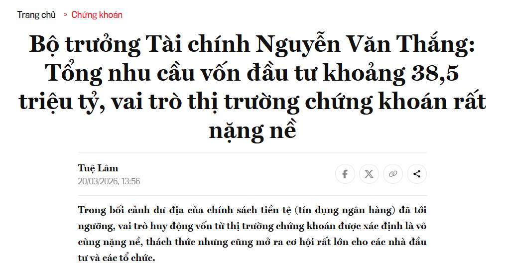 Tại sao ngành đầu tư công khó tạo sóng?