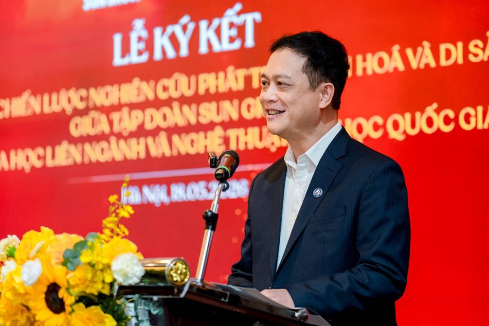 Đại Học Quốc Gia Hà Nội đồng hành cùng tập đoàn Sun Group trong nghiên cứu phát triển văn hóa và di sản Việt Nam
