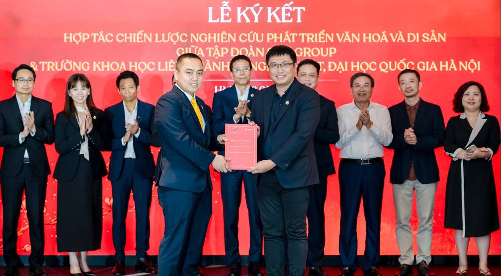 Đại Học Quốc Gia Hà Nội đồng hành cùng tập đoàn Sun Group trong nghiên cứu phát triển văn hóa và di sản Việt Nam