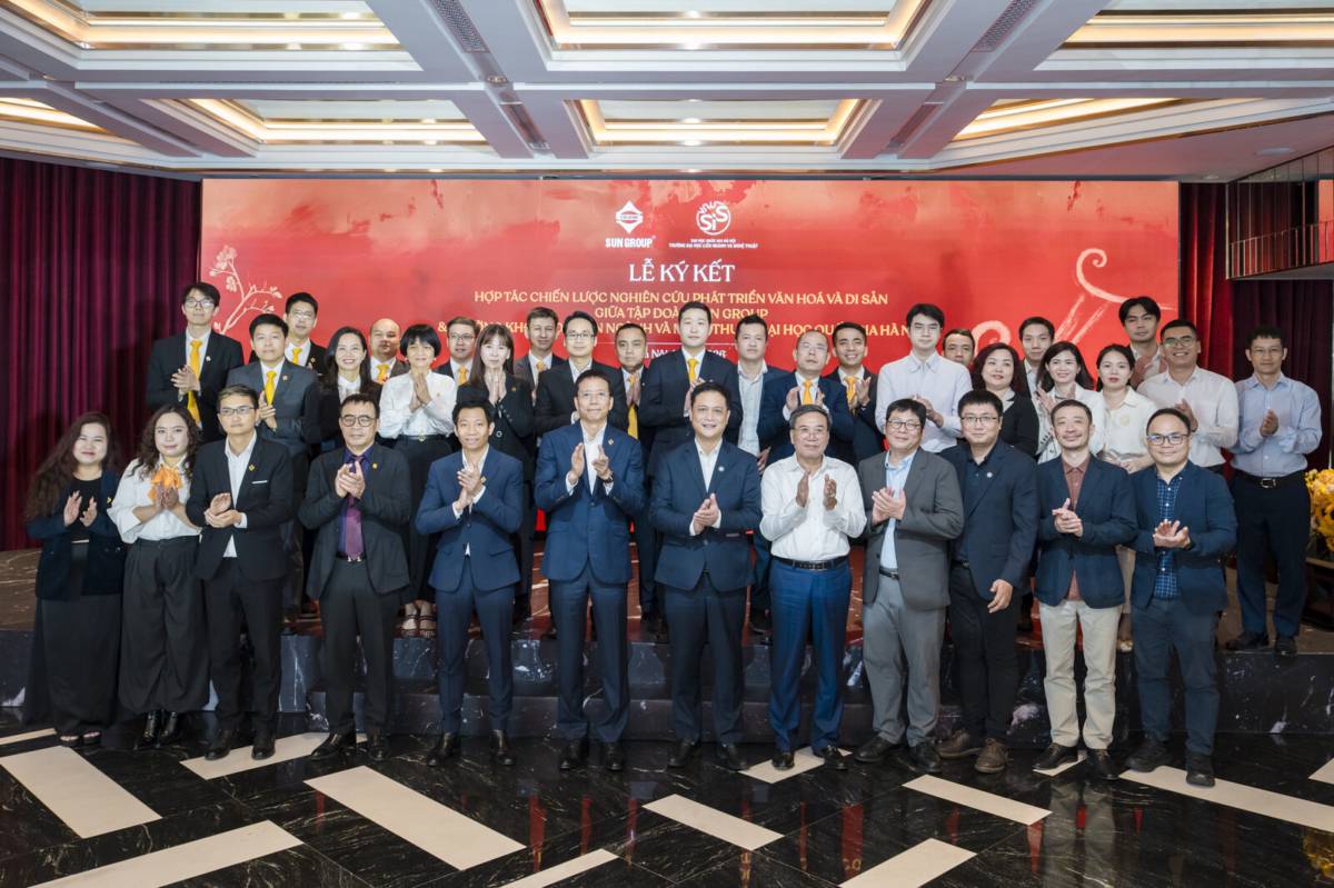 Đại Học Quốc Gia Hà Nội đồng hành cùng tập đoàn Sun Group trong nghiên cứu phát triển văn hóa và di sản Việt Nam
