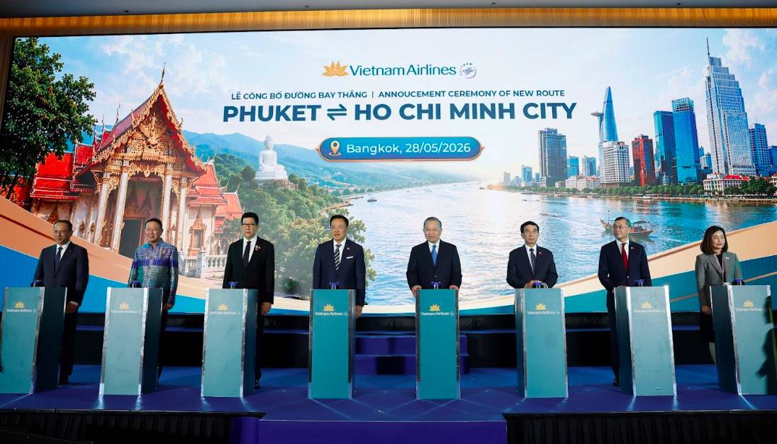 Vietnam Airlines công bố đường bay thẳng TP.HCM - Phuket và mở rộng hợp tác chiến lược tại Thái Lan