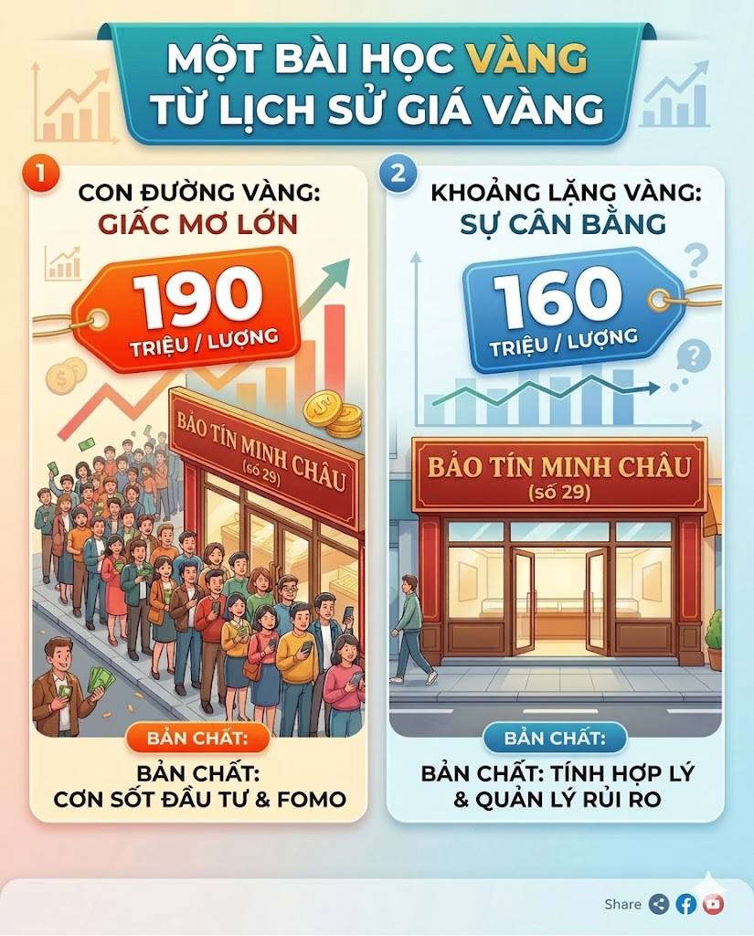NGHỊCH LÝ GIÁ VÀNG: ĐỈNH CAO THÌ CHEN NHAU, VỰC SÂU THÌ BIẾN MẤT?.  ...