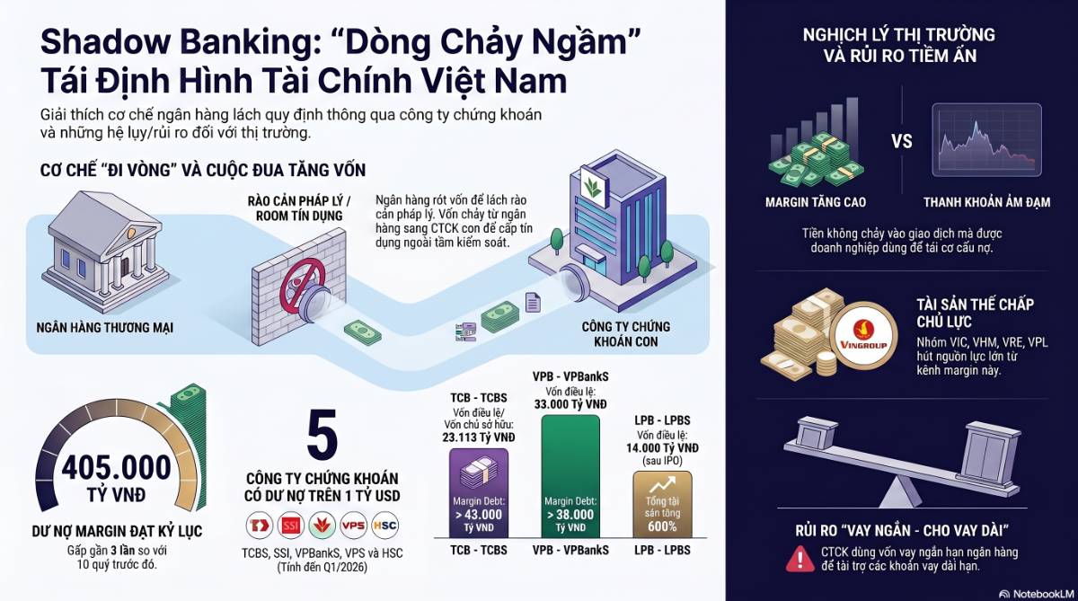 SHADOW BANKING VÀ "DÒNG CHẢY NGẦM" ĐANG ĐỊNH HÌNH LẠI NGÀNH CHỨNG KHOÁN VIỆT NAM. ACB vừa thông qua  ...