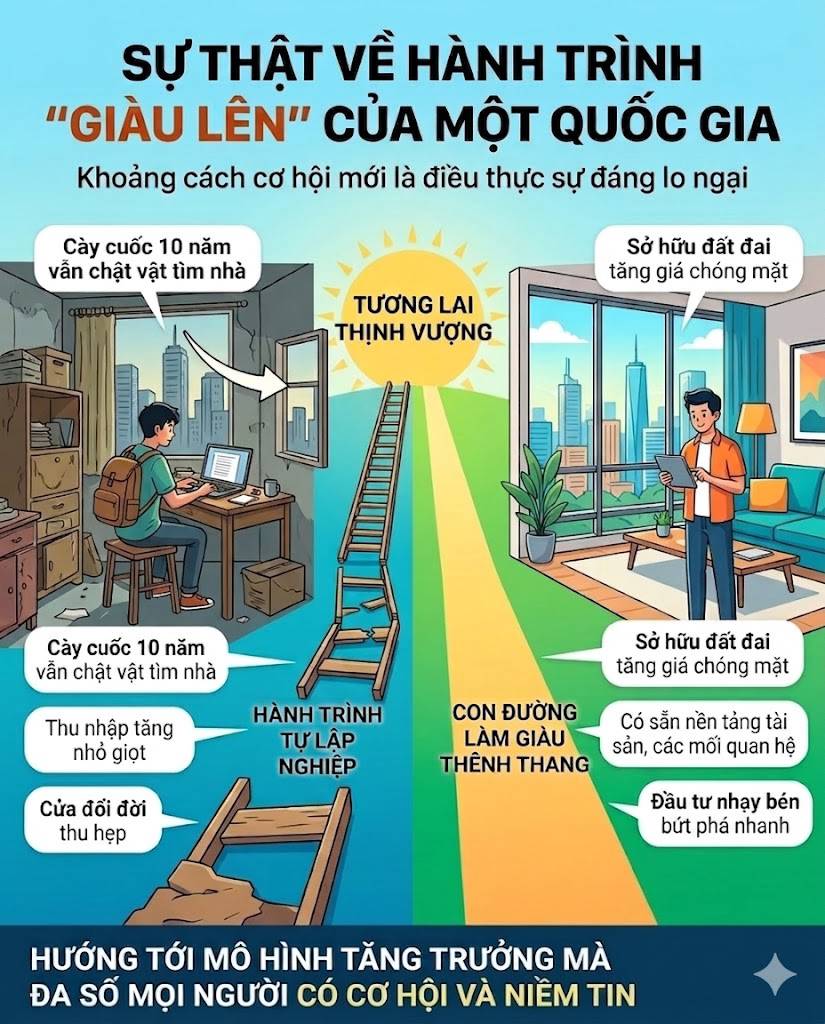 Cái giá của sự thịnh vượng: Khi sự phân hóa giàu nghèo và khoảng cách cơ hội trở thành thách thức của tương lai