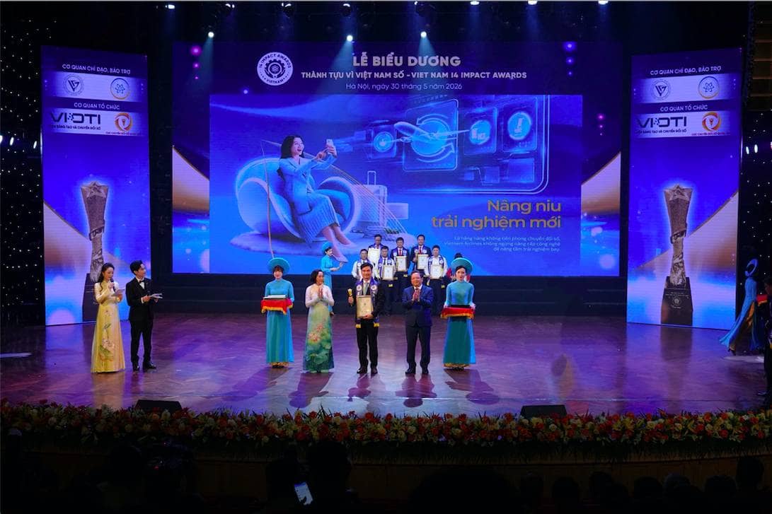Vietnam Airlines giành cú đúp giải thưởng tại Vietnam I4 Impact Awards 2026 