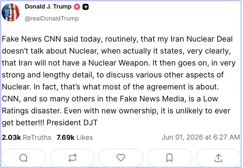 TỔNG THỐNG TRUMP PHẢN PHÁO TRUYỀN THÔNG, TIẾT LỘ "LẰN RANH ĐỎ" TRONG THỎA THUẬN HẠT NHÂN VỚI IRAN. I.  ...