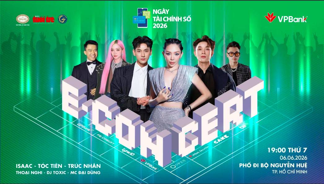 Bật mí dàn ca sĩ “triệu view” đổ bộ E-Concert tại Ngày tài chính số 2026