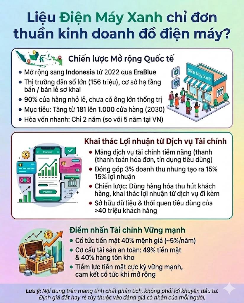 Điện Máy Xanh: Những lầm tưởng về mô hình kinh doanh và chiến lược tăng trưởng thực tế