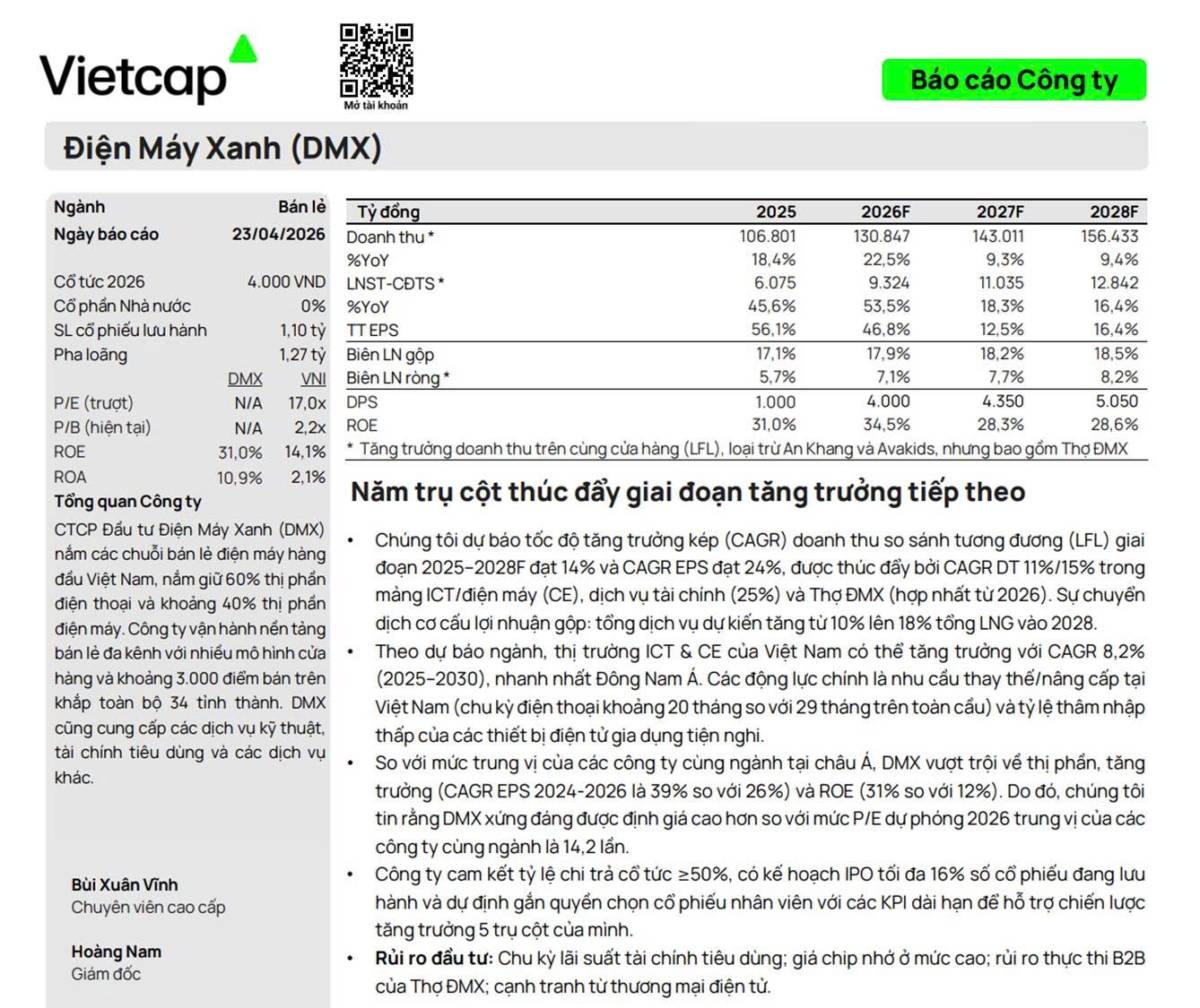 Triển vọng DMX - Góc nhìn từ CTCK