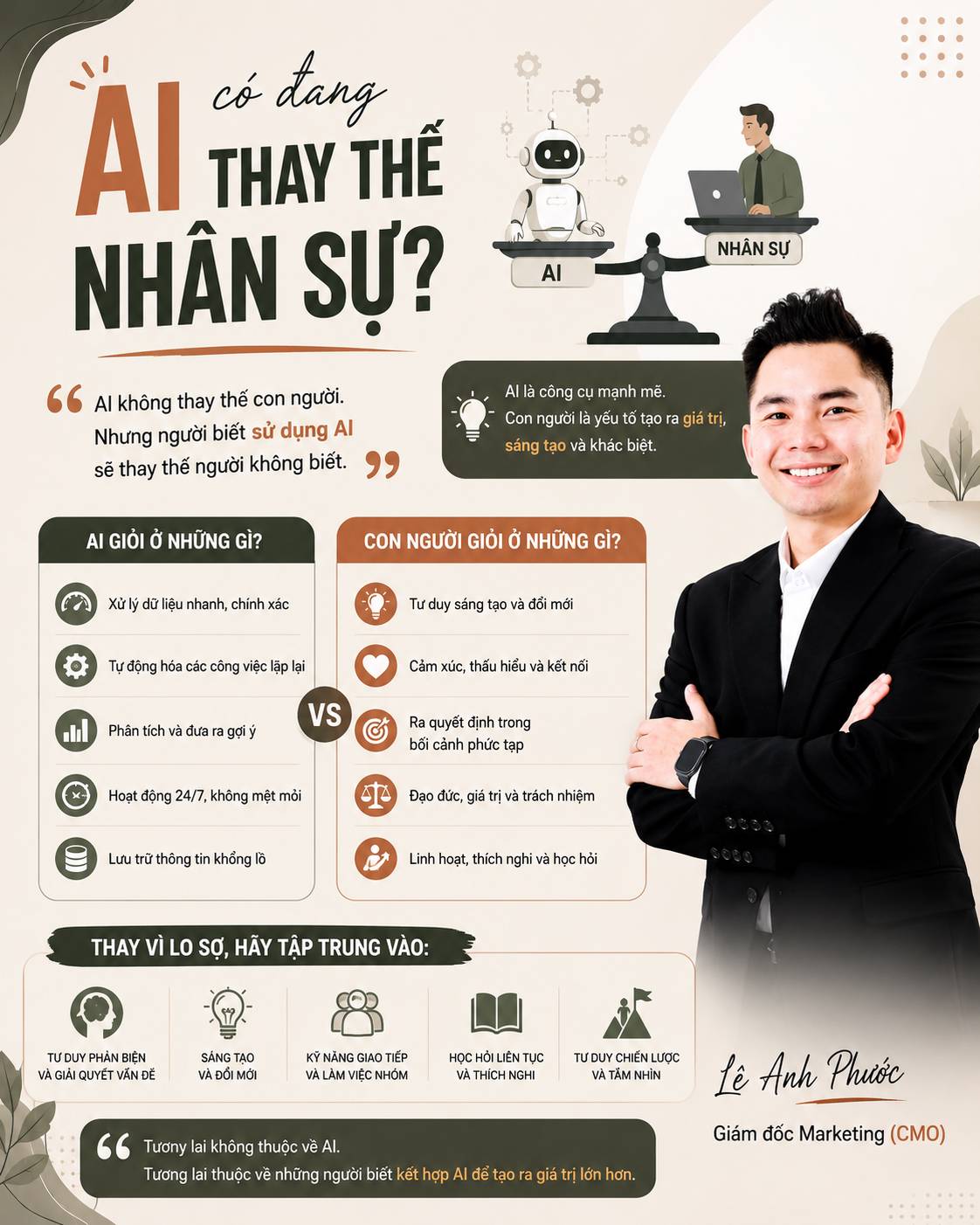 AI có đang thay thế nhân sự không?