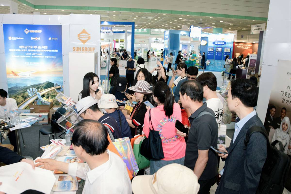 Sun Group “gây sốt” trong lần đầu chính thức ra mắt tại thị trường Hàn Quốc
