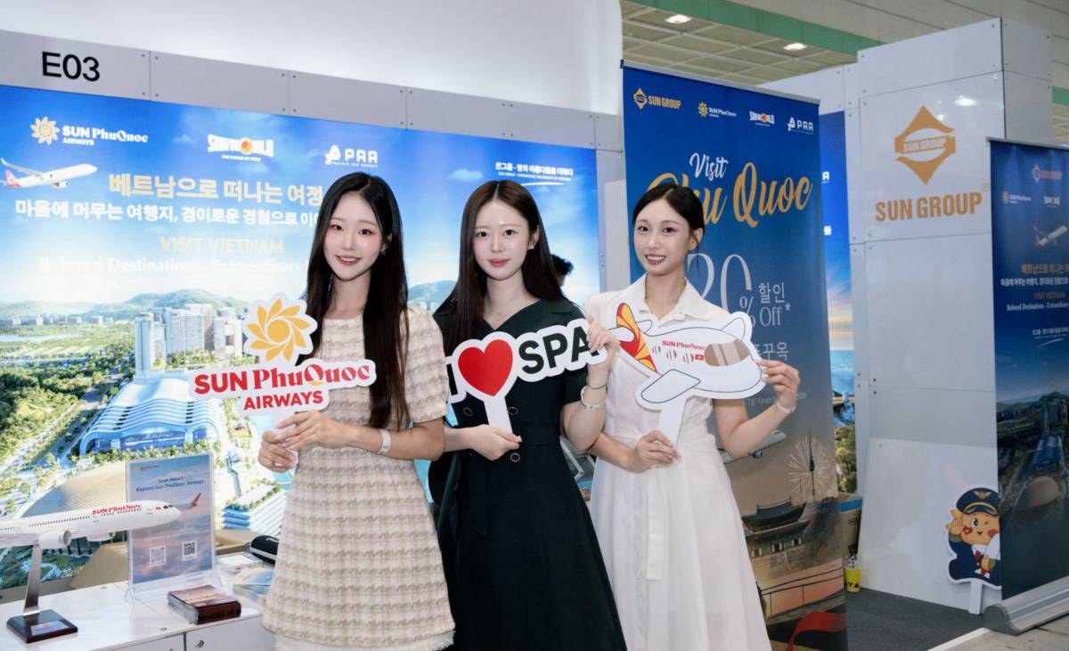 Sun Group “gây sốt” trong lần đầu chính thức ra mắt tại thị trường Hàn Quốc